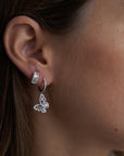 Butterfly Diamond earrings - Tess Van Ghert