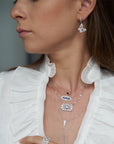 Butterfly Diamond earrings - Tess Van Ghert