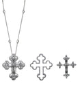 3-in-1 Cross Necklace - Tess Van Ghert