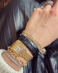 Anchor Chain Diamond Bracelet - Tess Van Ghert