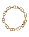 Anchor Chain Diamond Bracelet - Tess Van Ghert