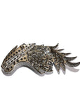 Angel Wings Silver Hair Clips - White CZ - Tess Van Ghert