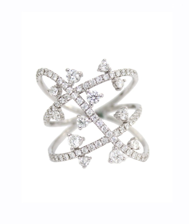 Blooming Buds Diamond Ring - Tess Van Ghert