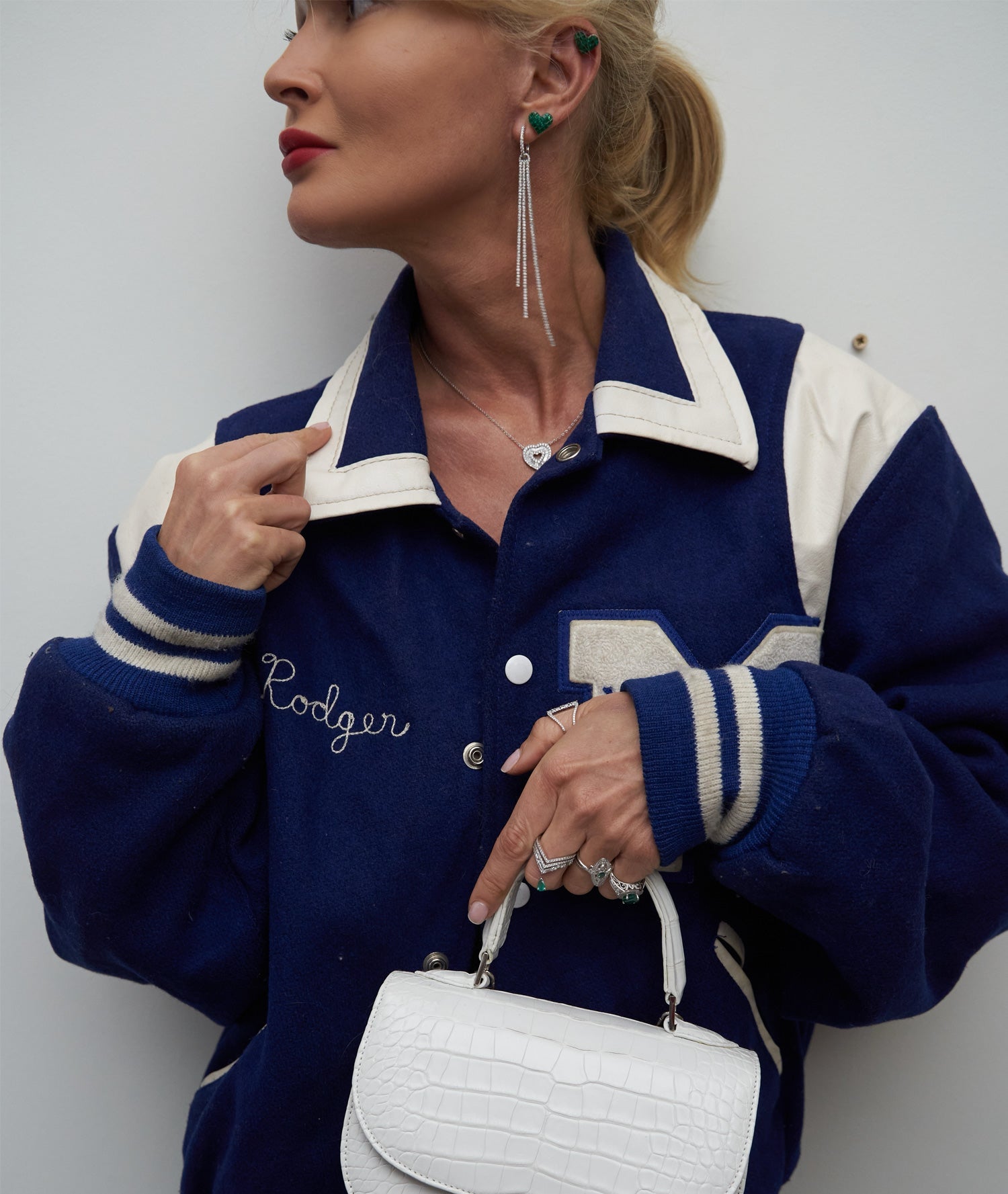 Cascade Diamond Earrings - Tess Van Ghert