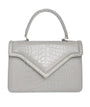 Chelsea Bag - Pearl Grey Alligator - Tess Van Ghert