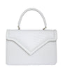 Chelsea Bag - White Crocodile - Tess Van Ghert