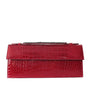 Concord Clutch - Rouge Alligator - Tess Van Ghert