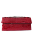 Concord Clutch - Rouge Alligator - Tess Van Ghert