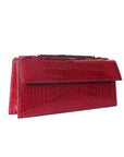 Concord Clutch - Rouge Alligator - Tess Van Ghert