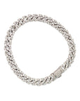 Curb Link Diamond Bracelet - Tess Van Ghert