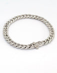 Curb Link Diamond Bracelet - Tess Van Ghert