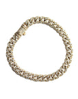 Curb Link Diamond Bracelet - Tess Van Ghert