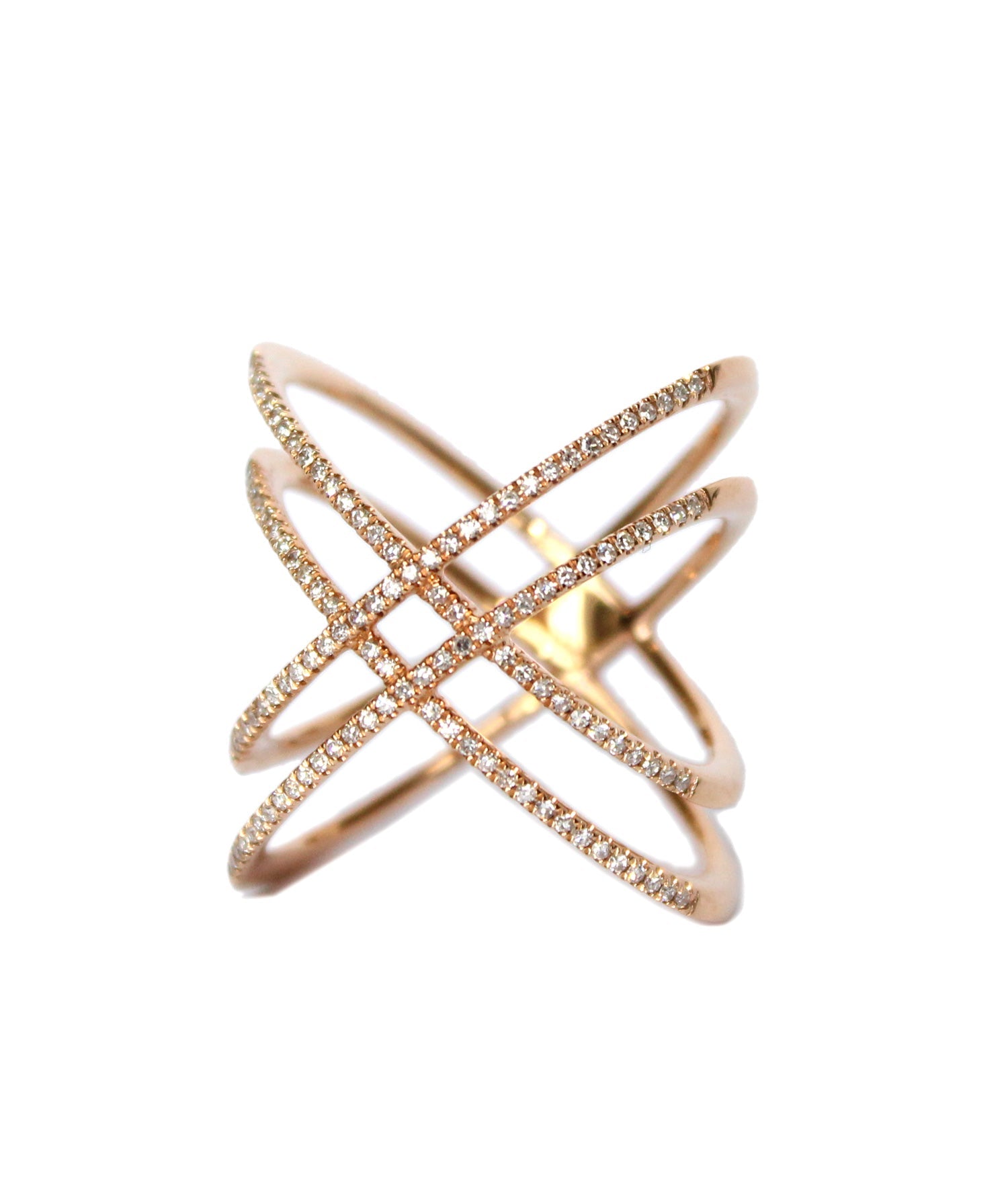 Destiny's Weave - 18K Gold and Diamonds - Tess Van Ghert - Rings