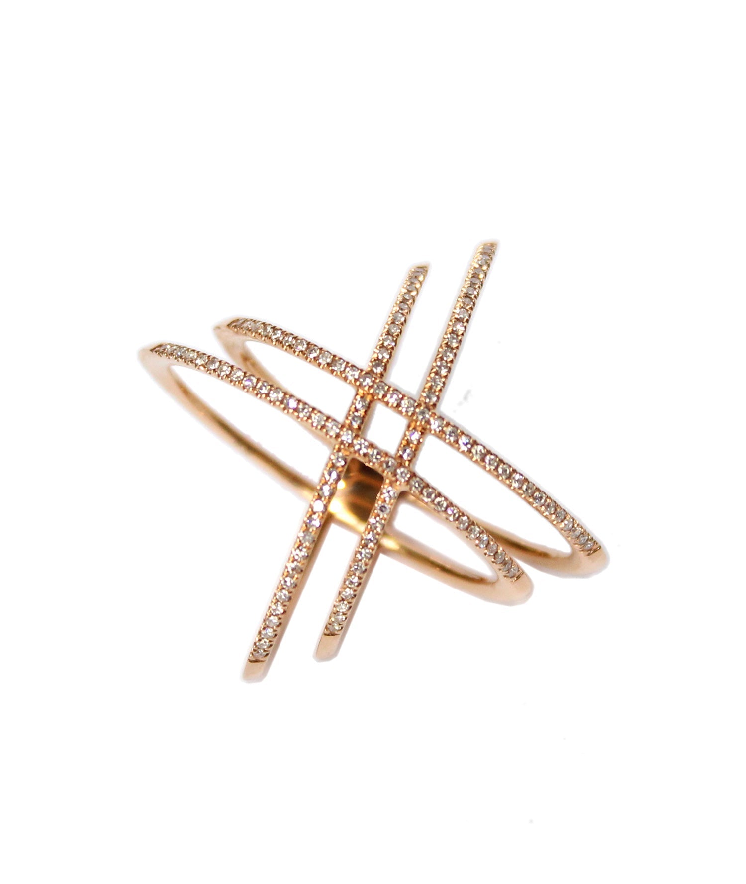 Destiny's Weave - 18K Gold and Diamonds - Tess Van Ghert - Rings