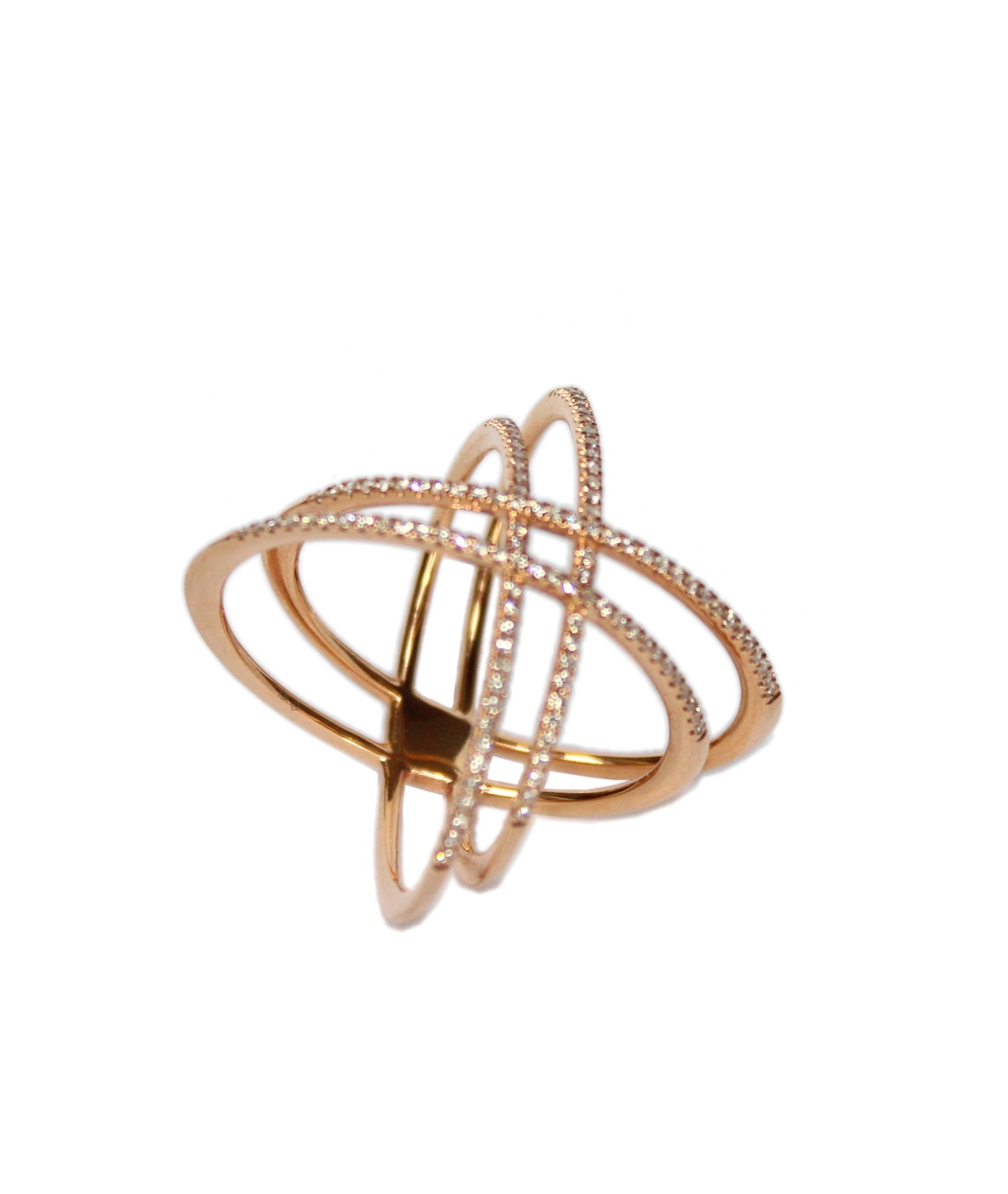 Destiny's Weave - 18K Gold and Diamonds - Tess Van Ghert - Rings