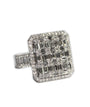 Empress Seal - 18k White Gold and Diamonds - Tess Van Ghert - Rings - 1