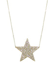 Gold and Diamond Rock Star Necklace - Tess Van Ghert