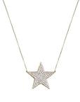 Gold and Diamond Rock Star Necklace - Tess Van Ghert