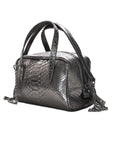 Johanna - Charcoal Metallic Python - Tess Van Ghert
