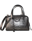 Johanna - Charcoal Metallic Python - Tess Van Ghert