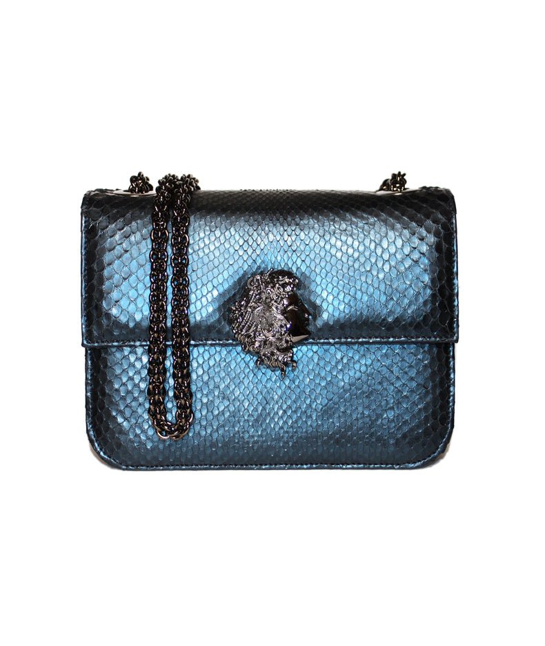 Maddox - Metallic Navy Python - Tess Van Ghert