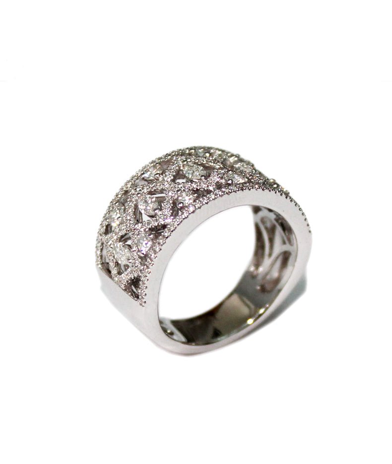 Marquise Diamond Ring - Tess Van Ghert