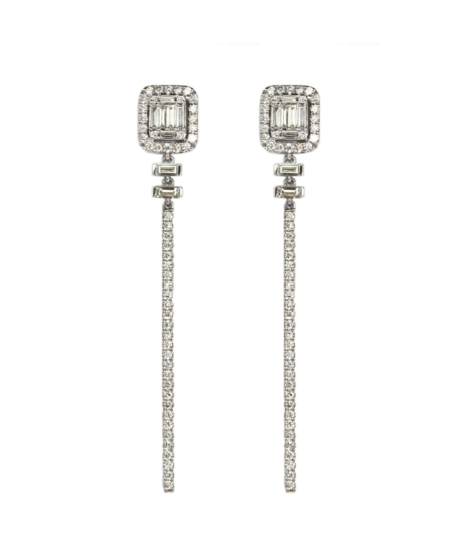 Match stick earrings - Tess Van Ghert