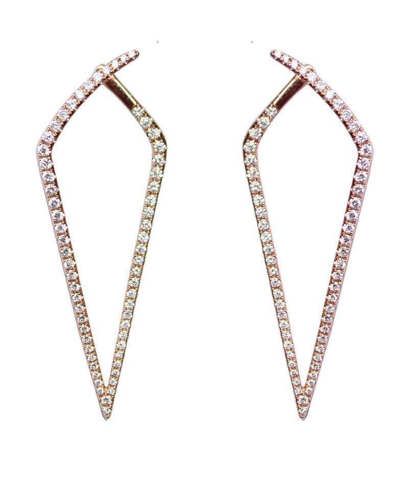Shard Diamond Earrings