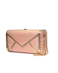 Tess Fete IV - Angel Pink Envelope Clutch