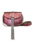 Tess Mignon - Pink Metallic Python