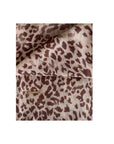 The Wild Thing - Leopard Print Scarf - Bordeaux - Tess Van Ghert