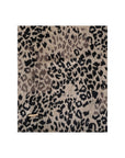 The Wild Thing - Leopard Print Scarf - Bordeaux - Tess Van Ghert