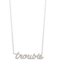 Trouble Diamond Necklace - Tess Van Ghert