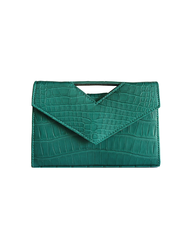 Zelda Bag - Malachite - Alligator Leather