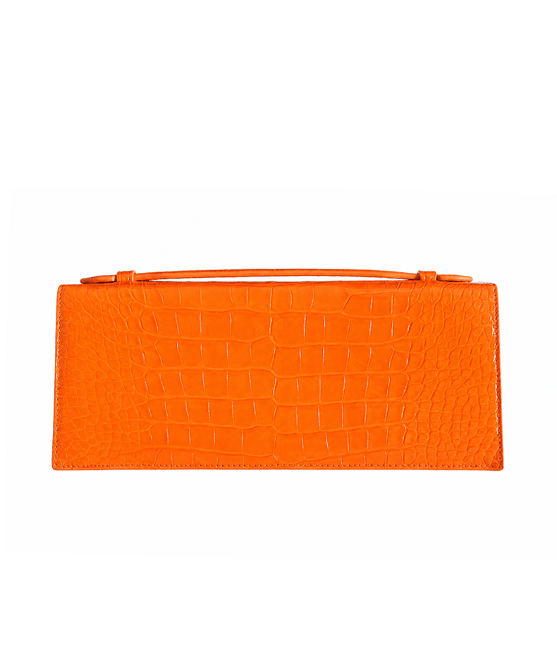 Concord Clutch - Mandarin - Tess Van Ghert