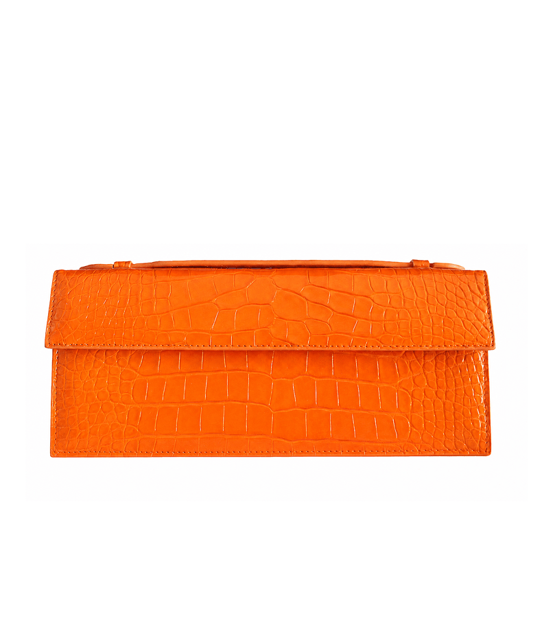 Concord Clutch - Mandarin - Tess Van Ghert