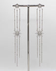 Dancing Stars - 18K gold and diamond earrings - Tess Van Ghert