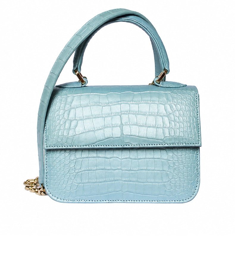 Maddox - Azur - Alligator Leather - Tess Van Ghert