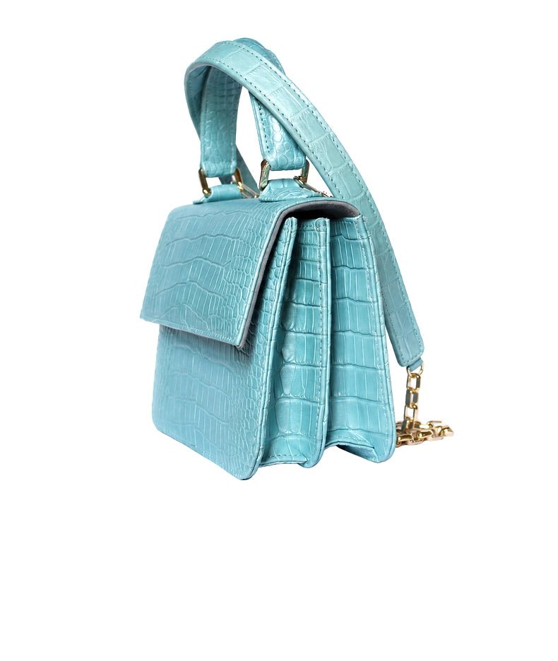 Maddox - Azur - Alligator Leather - Tess Van Ghert
