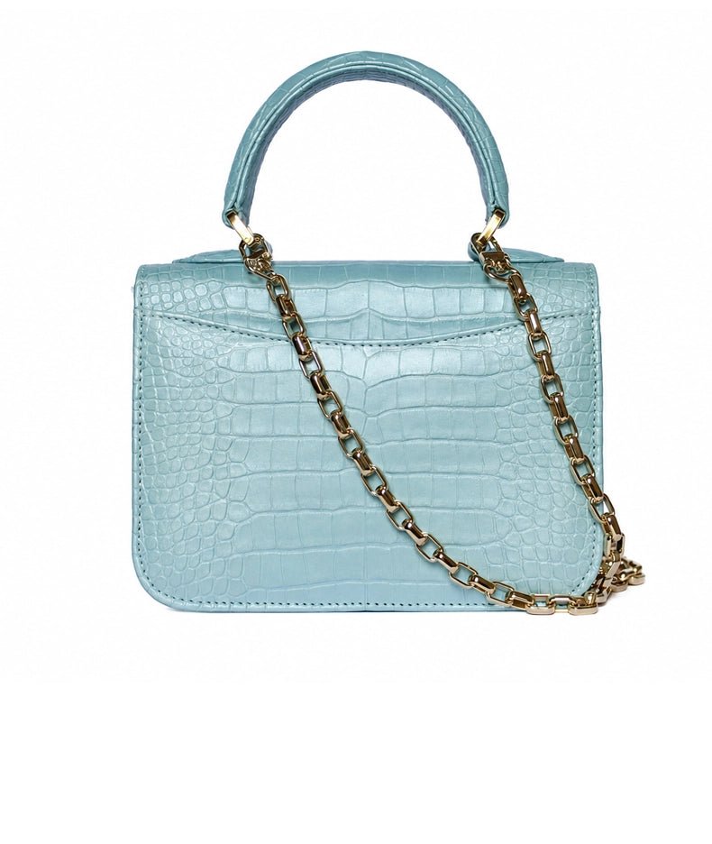 Maddox - Azur - Alligator Leather - Tess Van Ghert