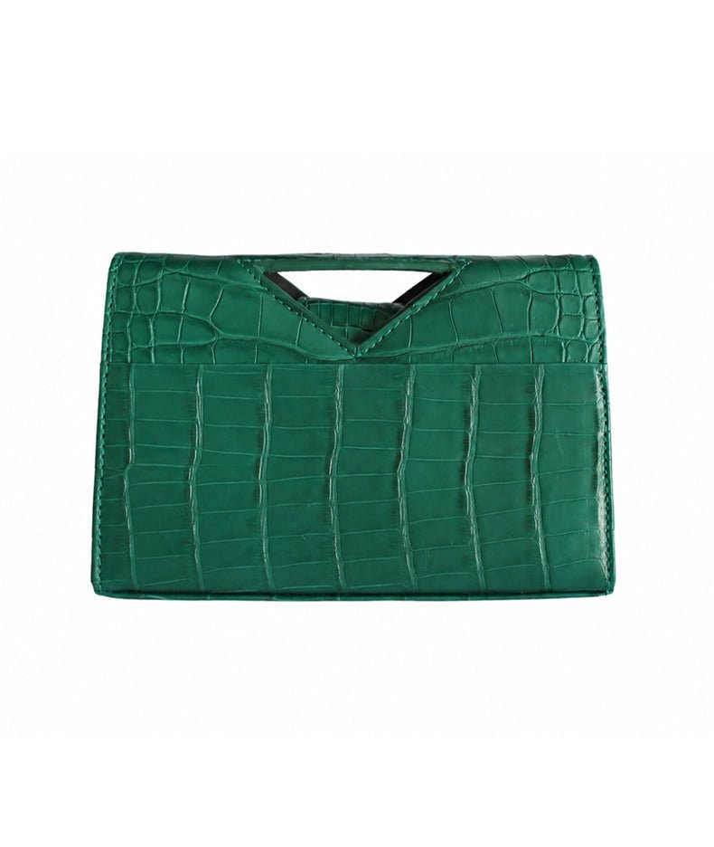 Zelda Bag - Malachite - Alligator Leather - Tess Van Ghert