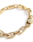 Anchor Chain Diamond Bracelet - Tess Van Ghert