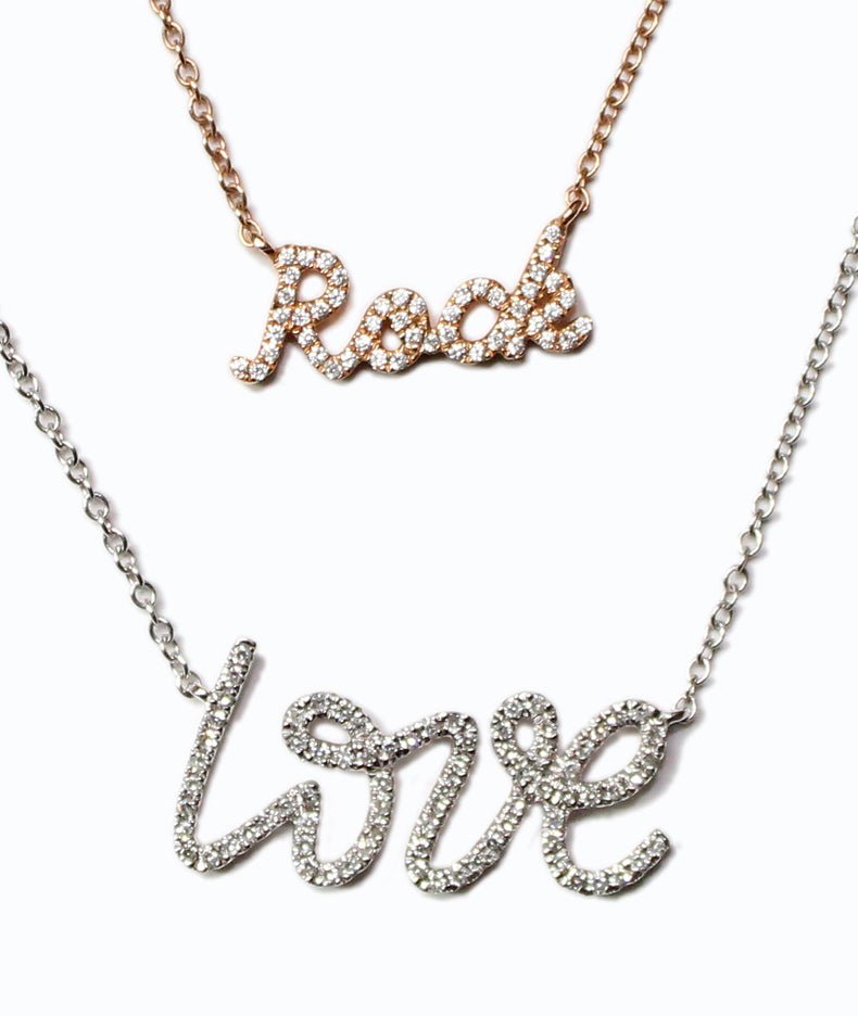 Love Diamond Necklace - Tess Van Ghert