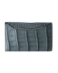 Men's Charcoal Grey Alligator Wallet - Tess Van Ghert