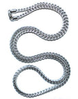 Silver Diamond Cut Link Chain