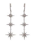 Stardust - 18K gold and diamond earrings